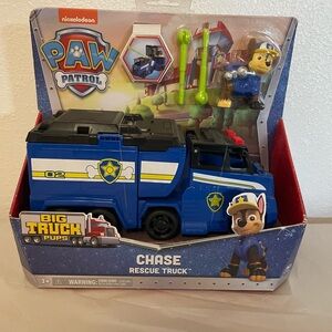 Paw Patrol Chase Blue Rescue Truck Playset